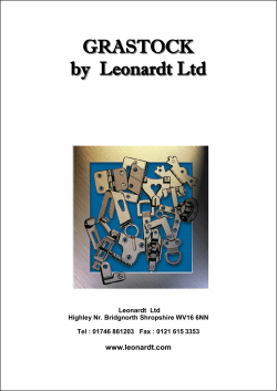 Leonardt Grastock Brochure 2016 PDF