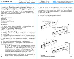 How to Hang a Heavy Picture Frame or