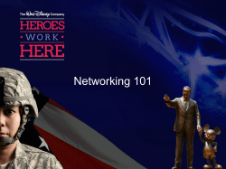 Networking 101