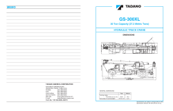 GS-300XL - Tadano America
