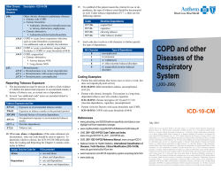 COPD and other Diseases of the Respiratory System