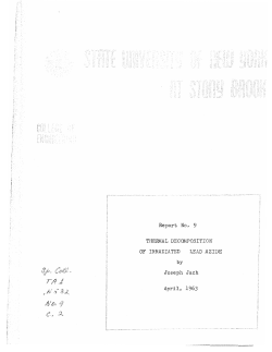 THEmIAL DECOMPOSITION