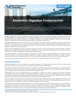 Anaerobic Digestion Fundamentals