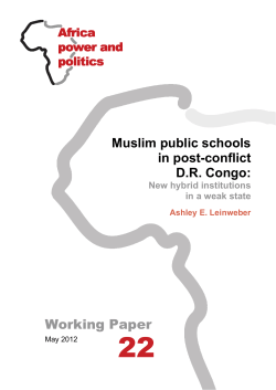 Muslim public schools in post