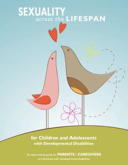 sexuality - Florida Developmental Disabilities Council
