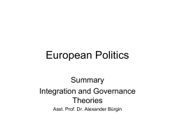 PSIR Theorising policy making