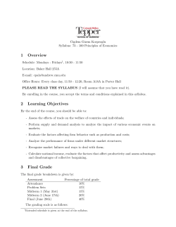 Syllabus - Andrew.cmu.edu