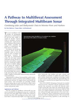 A Pathway to Multithreat Assessment Through Integrated Multibeam