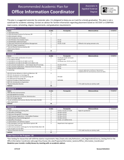 Office Information Coordinator