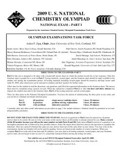 Part I - American Chemical Society