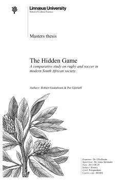 The Hidden Game