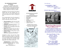 Springboard - The Springboard Project