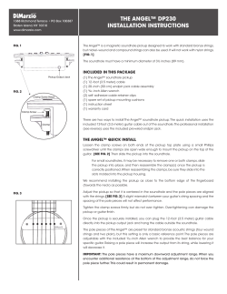 the angel&trade; dp230 installation instructions