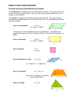 Foundation of Geometry