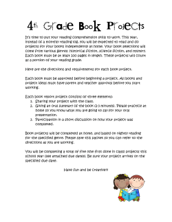 Grade Book Projects