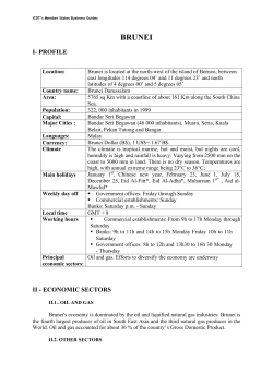 brunei - ICDT-OIC
