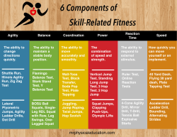 6 Components of Skill-Related Fitness