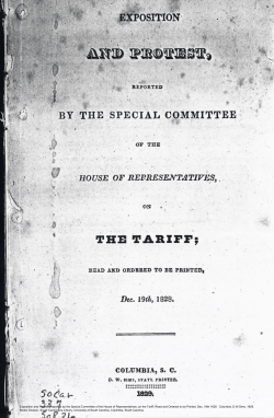 Exposition and Protest, Reported by the Special Committee of the