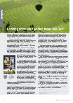 Looking down on a phobia from 3000 feet