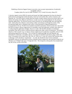 Modifying a Decision Support System to provide a more accurate