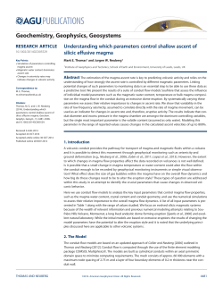 Geochemistry, Geophysics, Geosystems