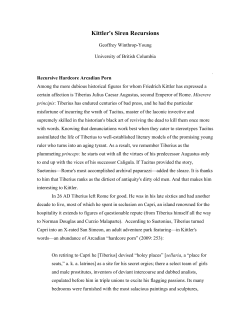 Kittler`s Siren Recursions