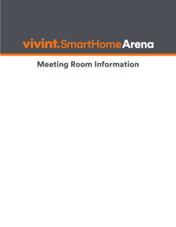 Meeting Room Information - Vivint Smart Home Arena