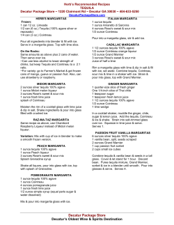 Tequila - Decatur Package Store