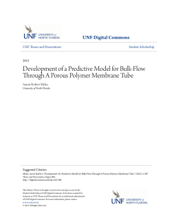 Development of a Predictive Model for Bulk