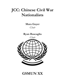 JCC: Chinese Civil War Nationalists