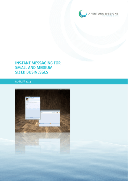 instant messaging for small and medium sized