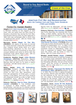 American Civil War - Bound to Stay Bound Books