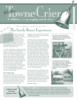 The Lovely Bones Experience