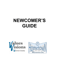 newcomer`s guide - Warren County GA Chamber Hometown