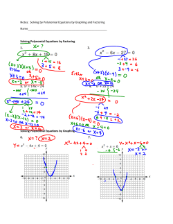 3. x2 = 14x &ndash; 24 4. x2 + 2x = 24