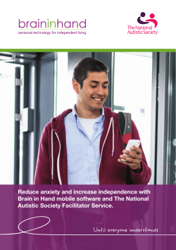 the Brain In Hand brochure