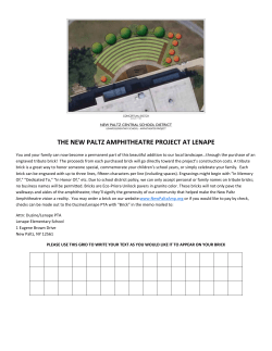 this form - New Paltz Amphitheater at Lenape