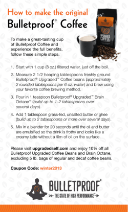Bulletproof® Coffee