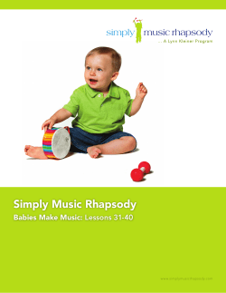 Simply Music Rhapsody
