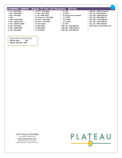 Roswell, NM - Plateau TV