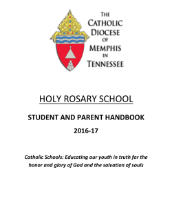here - Holy Rosary Catholic School