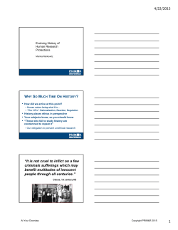 2. Evolving History 4-27-15