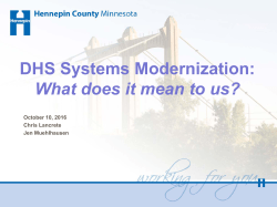 Systems modernization breakout session