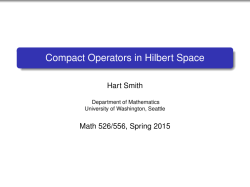 Lecture 7, April 13 - University of Washington math department