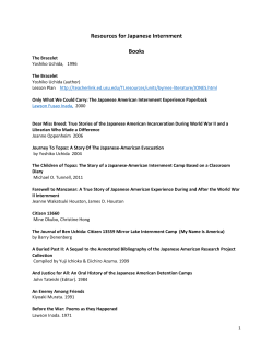 14 Japanese Internment Resources