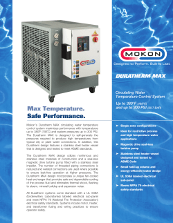 Max Temperature. Safe Performance.