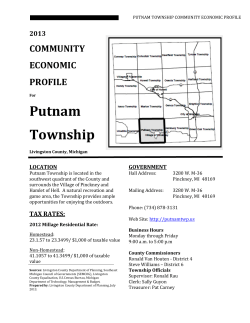 Putnam Township - Livingston County