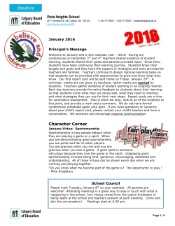 School Newsletter Template | sample 1