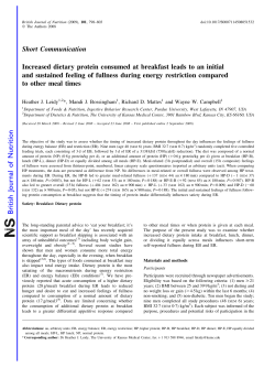 BJN Paper - Pork And Health