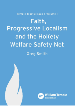 Progressive Localism - William Temple Foundation